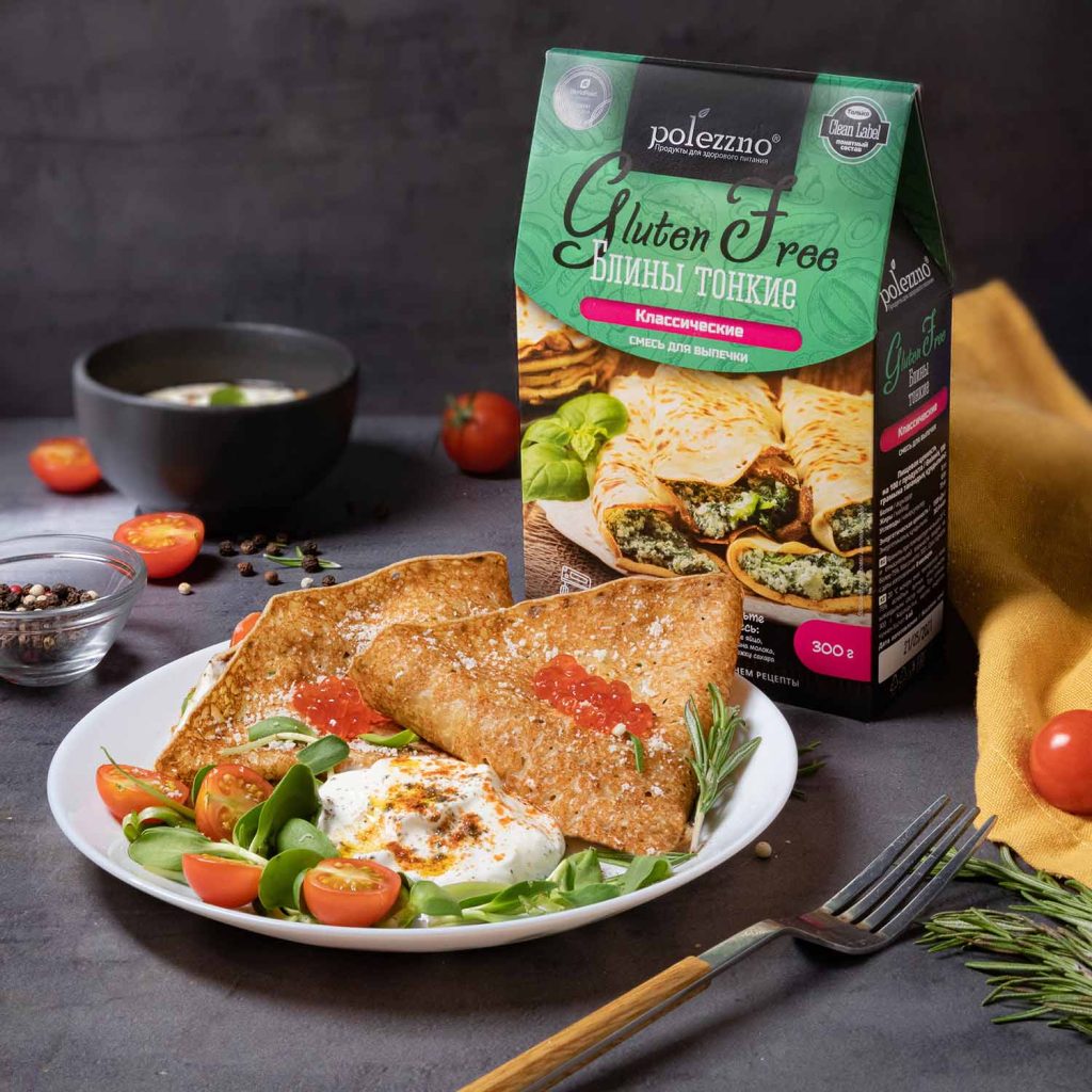 Смесь для выпечки Gluten free Polezzno